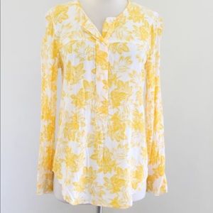 Jcrew floral blouse nwt